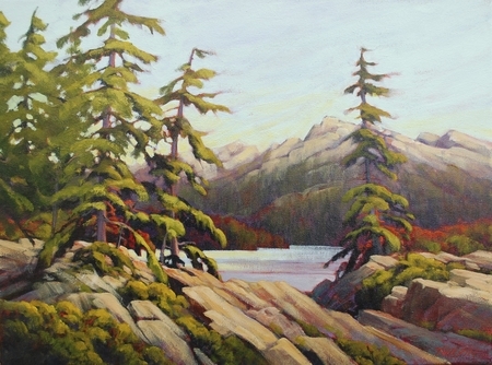 "Evening on Howe Sound"